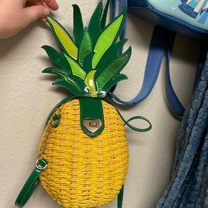 Betsy Johnson pineapple purse